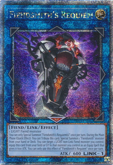 Fiendsmith's Requiem - INFO-EN046 - Quarter Century Secret Rare - 1st Edition