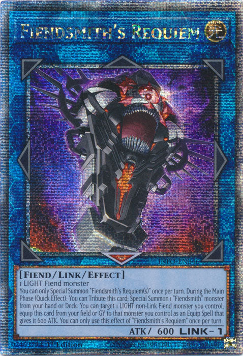Fiendsmith's Requiem - INFO-EN046 - Quarter Century Secret Rare - 1st Edition