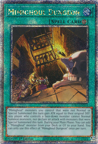 401 Games Canada - Mimighoul Dungeon - INFO-EN094 - Quarter Century Secret Rare - 1st Edition 401 Games Canada - Mimighoul Dungeon - INFO-EN094 - Quarter Century Secret Rare - 1st Edition