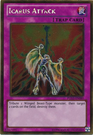 Icarus Attack - PGLD-EN080 - Gold Rare - Unlimited available at 401 Games Canada