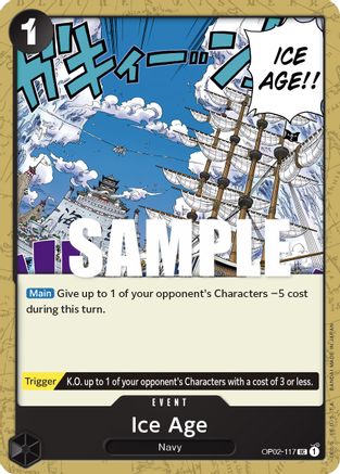 Ice Age - OP02-117 - Uncommon available at 401 Games Canada