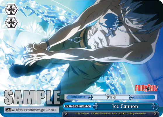 Ice Cannon - FT/EN-S02-099 - Climax Common available at 401 Games Canada