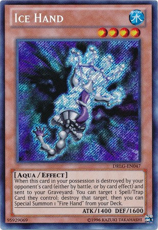 Ice Hand - DRLG-EN047 - Secret Rare - Unlimited available at 401 Games Canada