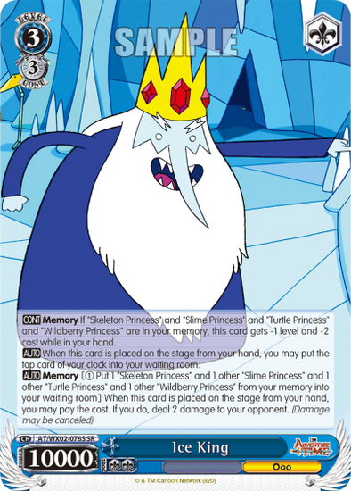 Ice King - AT/WX02-076S - Super Rare available at 401 Games Canada