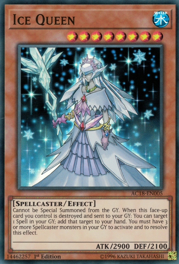 Ice Queen - AC18-EN005 - Super Rare - 1st Edition available at 401 Games Canada