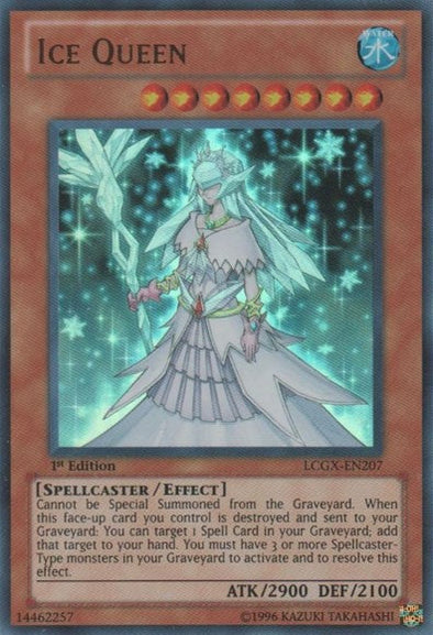 Ice Queen - LCGX-EN207 - Ultra Rare - 1st Edition available at 401 Games Canada