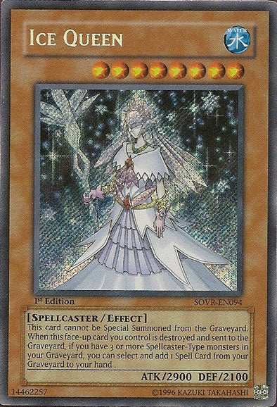 Ice Queen - SOVR-EN094 - Secret Rare - 1st Edition available at 401 Games Canada