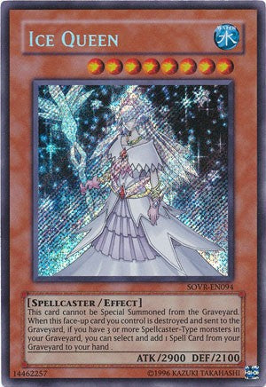 Ice Queen - SOVR-EN094 - Secret Rare - Unlimited available at 401 Games Canada