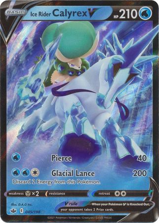 Ice Rider Calyrex V - 045/198 - Ultra Rare available at 401 Games Canada