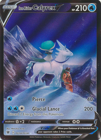 Ice Rider Calyrex V - TG14/TG30 - Ultra Rare available at 401 Games Canada