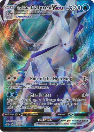 Ice Rider Calyrex VMAX - 046/198 - Ultra Rare available at 401 Games Canada