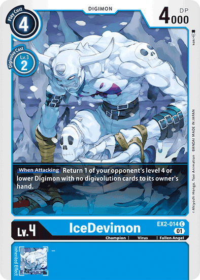 IceDevimon - EX2-014 - Common available at 401 Games Canada