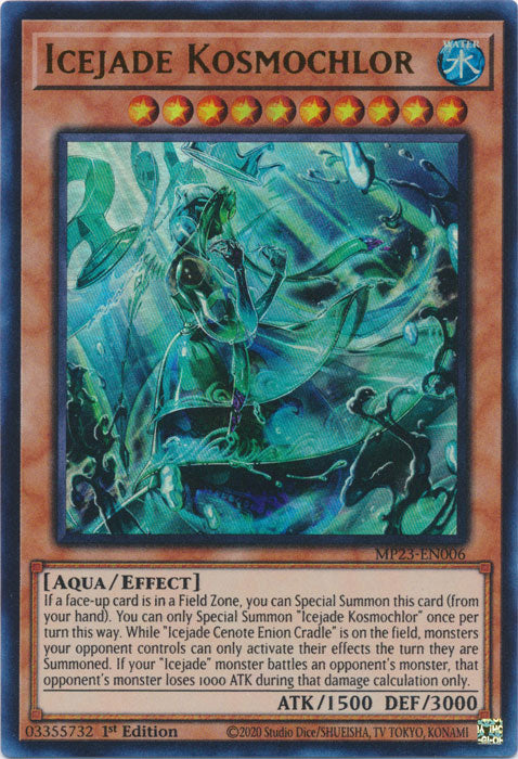 Icejade Kosmochlor - MP23-EN006 - Ultra Rare - 1st Edition available at 401 Games Canada