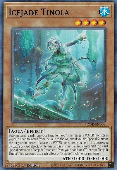 Icejade Tinola - BODE-EN009 - Common - 1st Edition available at 401 Games Canada