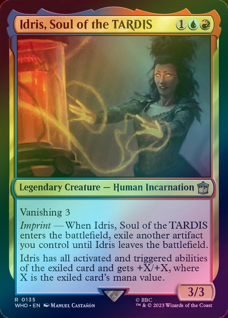 401 Games Canada - Idris, Soul of the TARDIS (Foil) (WHO) 401 Games Canada - Idris, Soul of the TARDIS (Foil) (WHO)