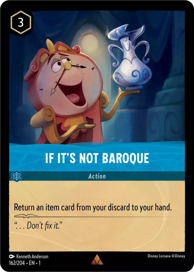 If It's Not Baroque - 162/204 - Rare available at 401 Games Canada