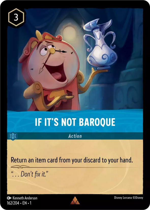 If It's Not Baroque - 162/204 - Rare available at 401 Games Canada