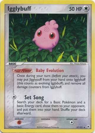 Igglybuff - 37/101 - Uncommon - Reverse Holo available at 401 Games Canada