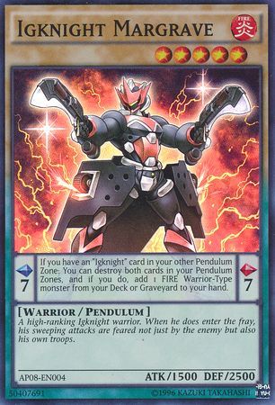 Igknight Margrave - AP08-EN004 - Super Rare available at 401 Games Canada