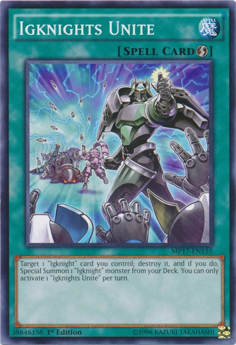 Igknights Unite - MP17-EN155 - Common - 1st Edition available at 401 Games Canada
