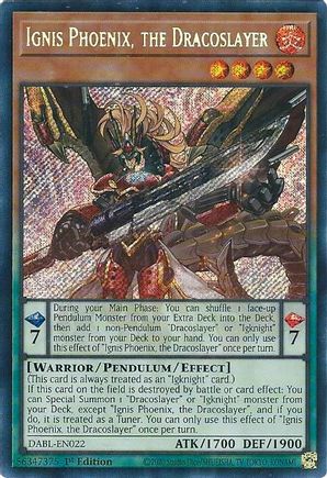 Ignis Phoenix, the Dracoslayer - DABL-EN022 - Secret Rare - 1st Edition available at 401 Games Canada