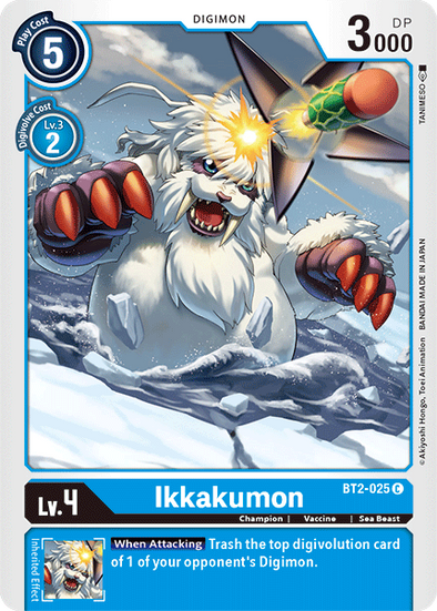 Ikkakumon - BT2-025 - Common available at 401 Games Canada