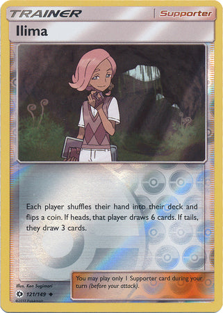 Ilima - 121/149 - Uncommon Reverse Holo available at 401 Games Canada