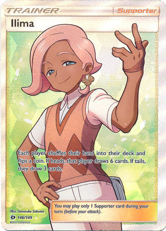 Ilima - 146/149 - Full Art Ultra Rare available at 401 Games Canada