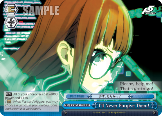 I'll Never Forgive Them! - P5/S45-E100R - Triple Rare available at 401 Games Canada