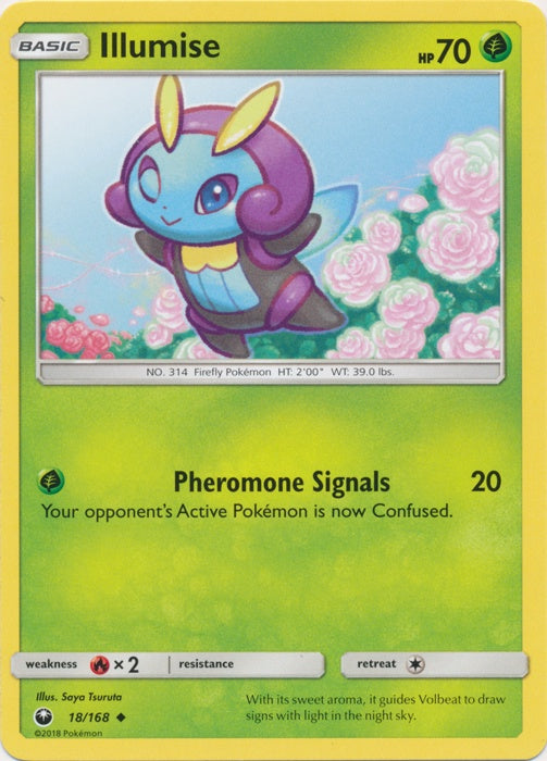 Illumise - 18/168 - Uncommon available at 401 Games Canada