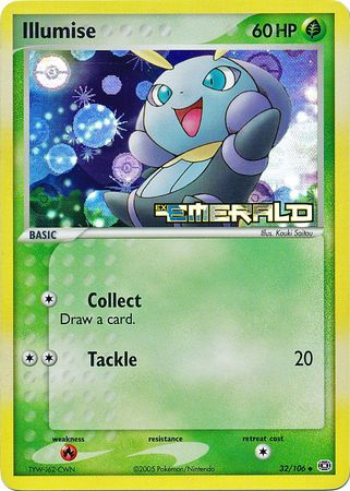 Illumise - 32/106 - Uncommon - Reverse Holo available at 401 Games Canada