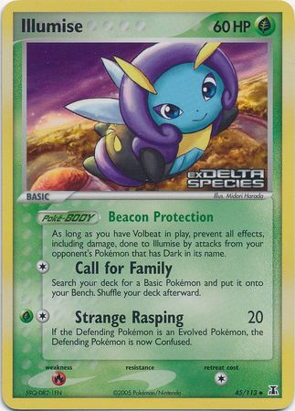 Illumise - 45/113 - Uncommon - Reverse Holo available at 401 Games Canada