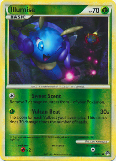 Illumise - 64/102 - Common - Reverse Holo available at 401 Games Canada