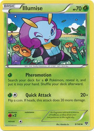 Illumise - 9/146 - Uncommon available at 401 Games Canada