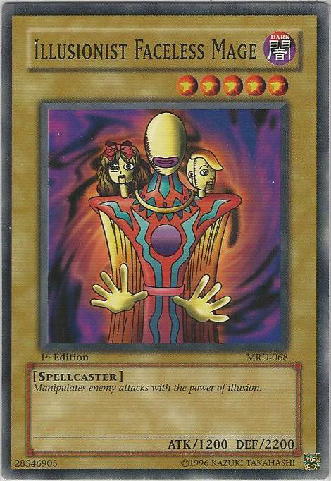 Illusionist Faceless Mage - MRD-068 - Common - 1st Edition available at 401 Games Canada