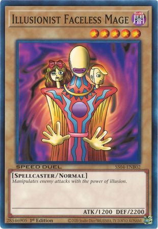 Illusionist Faceless Mage - SS04-ENB02 - Common - 1st Edition available at 401 Games Canada
