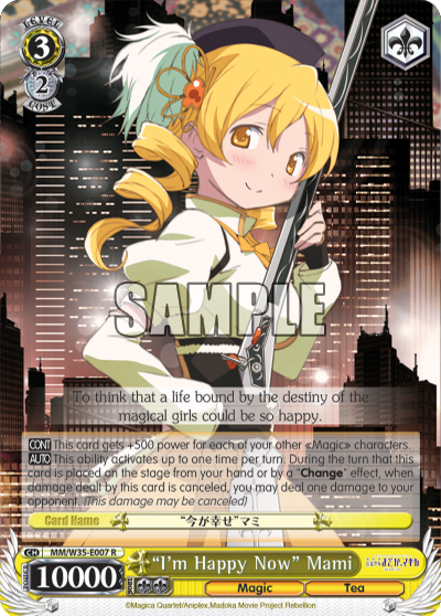 "I'm Happy Now" Mami - MM/W35-E007 - Rare available at 401 Games Canada