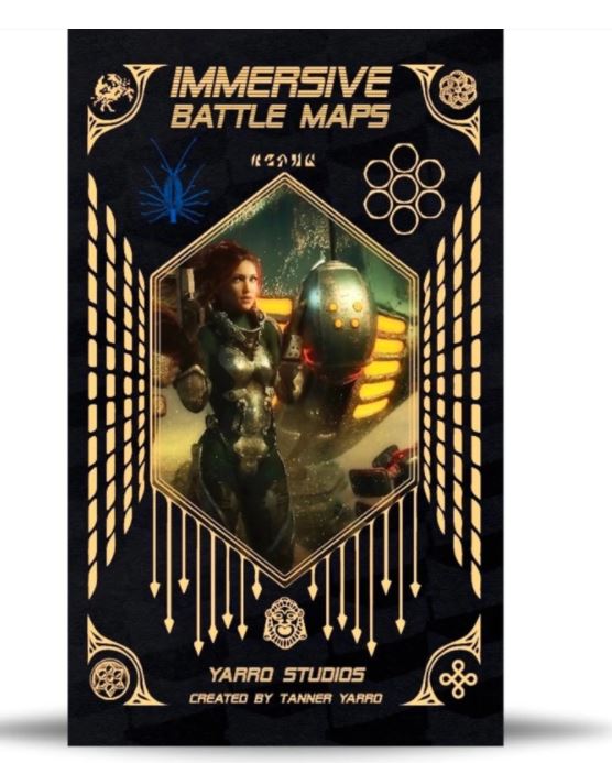 Immersive Battle Maps - Vol. 2 - Sci Fi available at 401 Games Canada