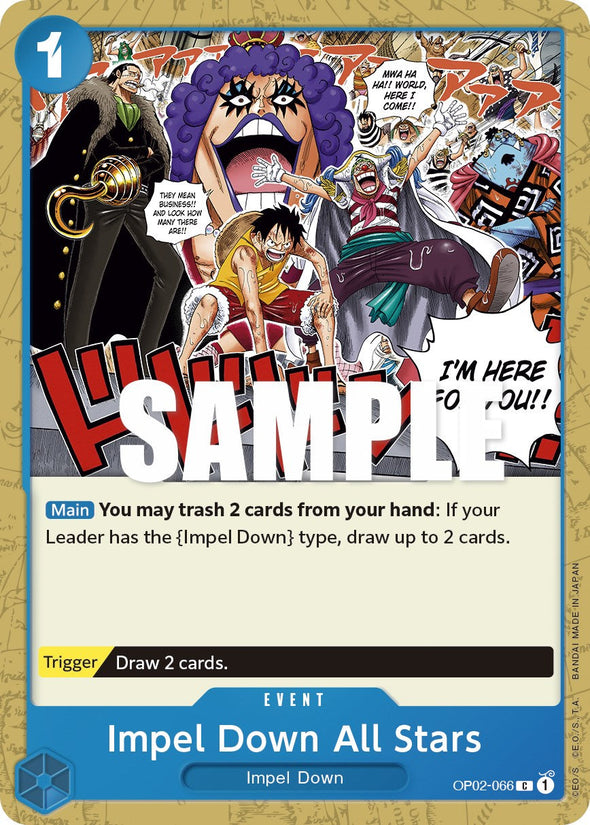 Impel Down All Stars - OP02-066 - Common available at 401 Games Canada