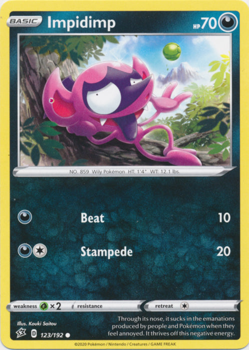 Impidimp - 123/192 - Common available at 401 Games Canada