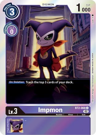 Impmon - BT2-068 (Alternate Art) - BT2-068 - Common available at 401 Games Canada