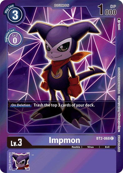 Impmon (Event Pack 2) - BT2-068 - Common available at 401 Games Canada