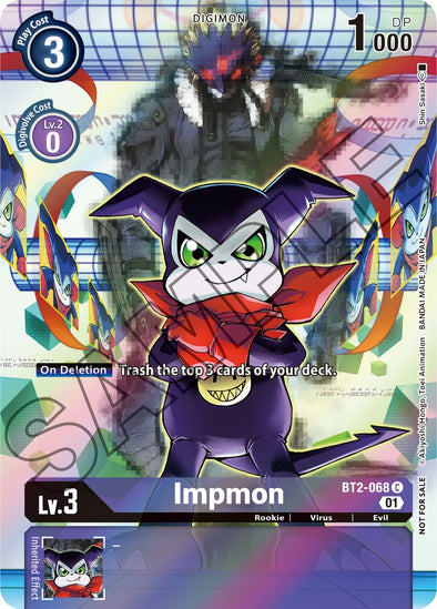 Impmon (Tamer's Card Set 1) - BT2-068 - Common available at 401 Games Canada