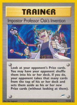 Impostor Professor Oak's Invention - 94/105 - Rare - Unlimited available at 401 Games Canada