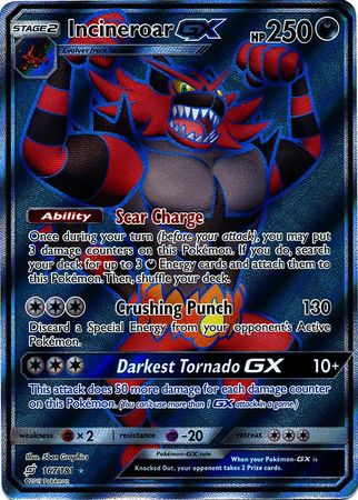 incineroar pokemon card 401 Games Canada - Incineroar GX - 167/181