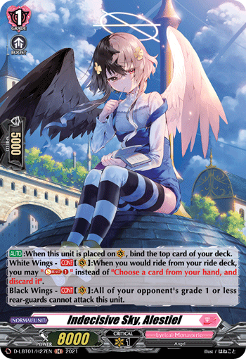 Indecisive Sky, Alestiel - D-LBT01/H27 - Holo Rare available at 401 Games Canada