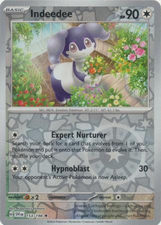 Indeedee - 153/198 - Rare - Reverse Holo available at 401 Games Canada