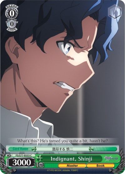 Indignant, Shinji (C) available at 401 Games Canada