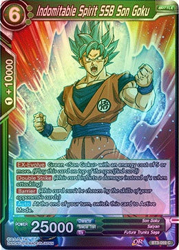 Indomitable Spirit SSB Son Goku - BT3-059 - Common (Foil) available at 401 Games Canada