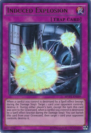 Induced Explosion - MVP1-EN009 - Ultra Rare - Unlimited available at 401 Games Canada